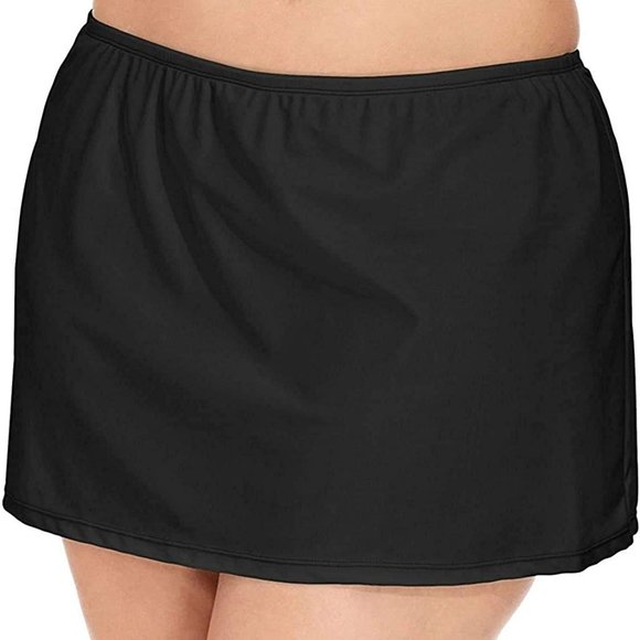 Island Escape Swim Skirtini Black - Picture 2 of 5